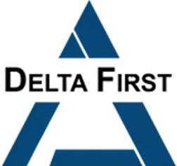 Abstract triangle with text overlay
