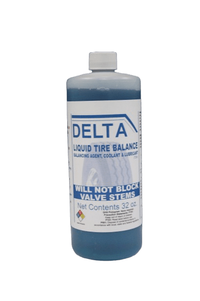 Delta liquid tire balance bottle