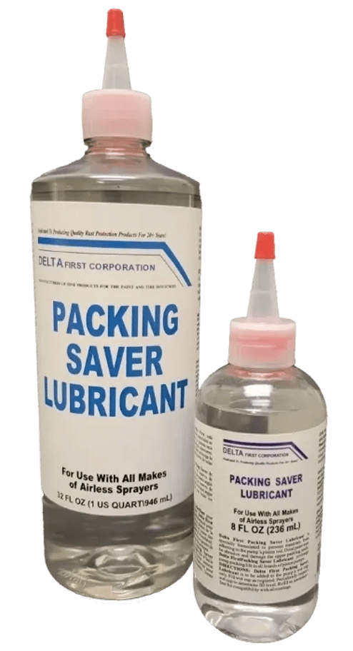 Two sizes of lubricant bottles