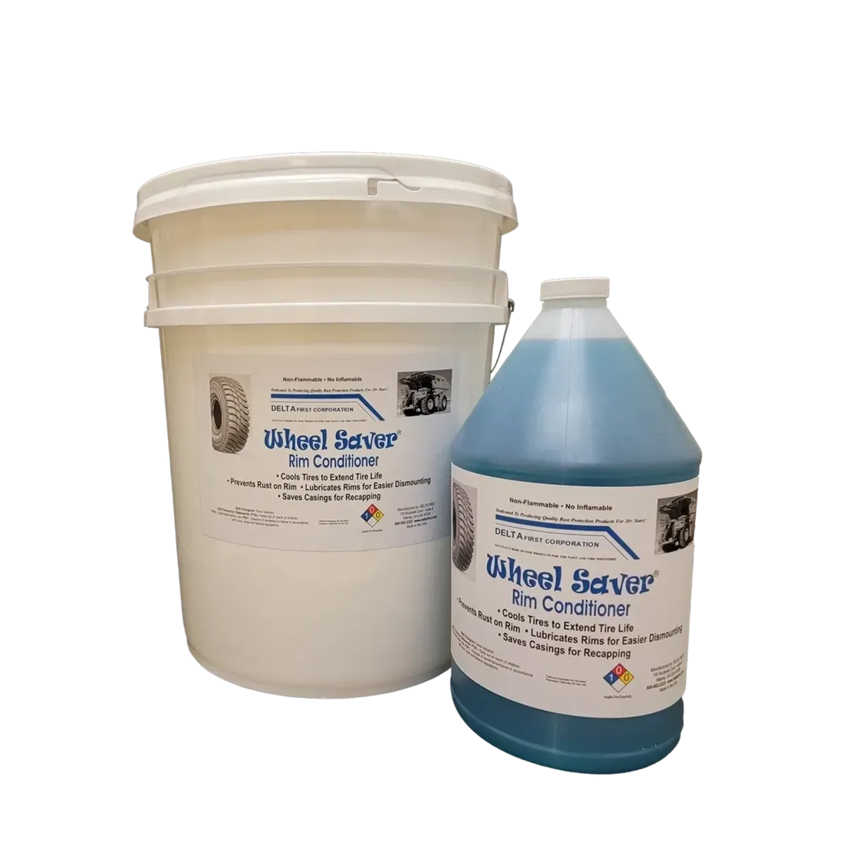 Wheel Saver rim conditioner bottles